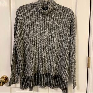 American Eagle drop shoulder knit turtleneck.